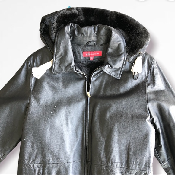 Anne Klein Leather Jacket - Picture 3 of 12